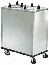 5212 Non-Heated Cabinet Style Mobile Dish Dispenser, Two Tubes & 12-1/4" Diameter Maximum Dish Size