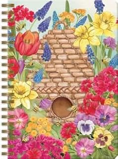 Lang, Beehive and Blooms Spiral Journal