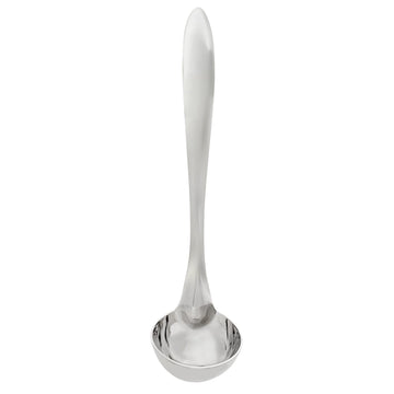 ECLIPES Stainless Steel 10 Inch/1 Ounce Ladle with Brushed Handle by Browne Foodservice – 1 Ounce, Stainless Steel, Model 573284