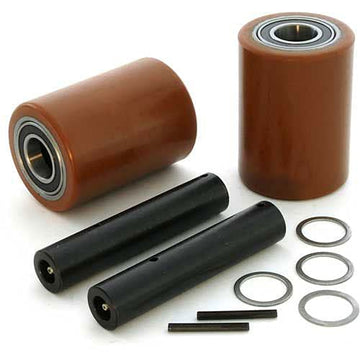 GPS Load Wheel Kit for Electric Pallet Truck - Fits Crown by GPS - Generic Parts Service – 6"L x 4"W x 4"H, Polyurethane, ch, Model GWK-WP2000-LW*
