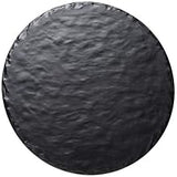 Cal-Mil 3502-12-65M Round Faux Slate Serving Board, 12" Diameter, 0.25" Height, Melamine (Pack of 6)