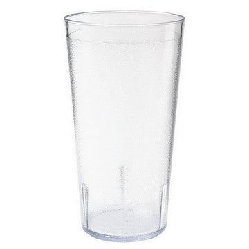 Tumbler, 8 Ounce, Pebbled, Clear (6 Dozen/Unit) by Winco – 8.0 ounces, Plastic, Clear, Pack of 72, Model PTP-08C