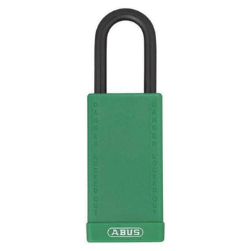 Lockout Padlock by ABUS – 1.5-Inch, Aluminum, Green, Model 74LB/40 KD GREEN