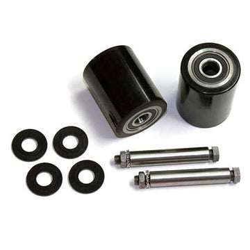 GPS Load Wheel Kit for Manual Pallet Jack - Fits Dayton Grainger by GPS - Generic Parts Service – Black, Model GWK-3KR84-LW