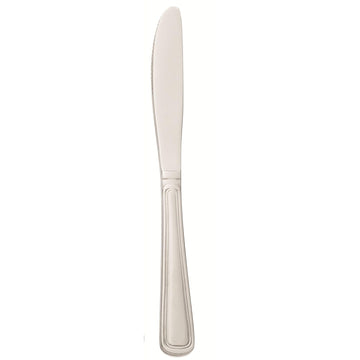 Classic Rim Fluted Dinner Knife - Dozen by World Tableware – Silver, Model 139 5262