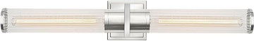 Positano Two Light Bathroom Vanity Polished Nickel