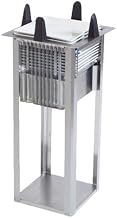 Manufacturing Lakeside S4012, Square Open Drop-in Plate Dispenser - 11-1/2" to 12" Plates