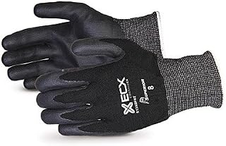 Superior Glove S13KBFNT11 Emerald CX 13-gauge Nylon/Stainless-Steel Knit with Foamed-Nitrile Palms, Size 11