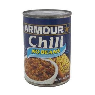 No Beans Chili by Armour – 14 ounces, Pack of 12, Model 2903