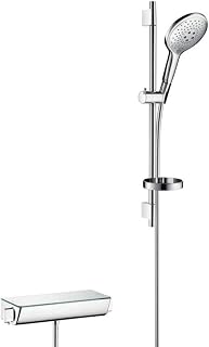 hansgrohe Raindance Select Ecostat Combi Shower Set For Shower Rail 0.65 m White/Chrome - 27036400