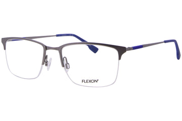 Eyeglasses E 1130 044 Matte Silver by Flexon – Medium, Cellulose, Matte Silver, Model FLEXON E1130 FLE1130
