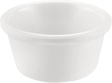 CAC Melamine Ramekin White 4oz 3 1/4", Box of 12