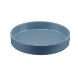 8 1/4" Round Melamine Hudson Plate by CAL-MIL – 8 1/4, Melamine, Stone Blue, Model 22017-8-111
