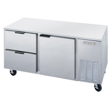 Beverage-Air 67" Undercounter Refrigerator with 4 Drawers by Beverage Air – Stainless Steel, Model UCRD67A-4