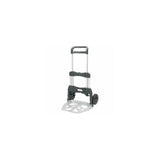 Aluminum/Polyurethane Folding Hand Trucks by Wesco – Aluminum/Poly, Black/Silver, Model 220650