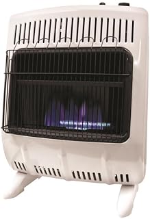 Mr. Heater 4031792 700 Sq. ft. 20000 BTU Comfort Collection Natural Gas & Propane Wall Heater White