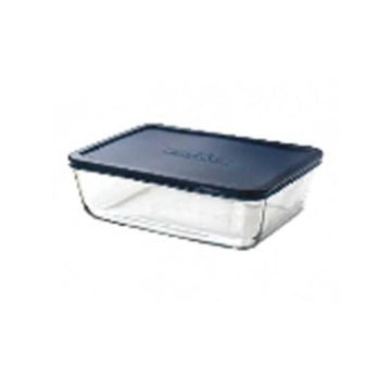 11 Cup Rectangular Glass Bakeware Dish W/blue Lid by Anchor Hocking – 11 cups, Blue, Model 85914L10X