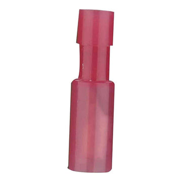 Nylon Female Bullet Connector 16/14 Gauge . by Install Bay – Nylon, Red, Model RNFB
