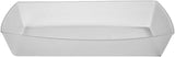 G.E.T. 6" x 4" Clear Rectangular Plastic Food Tray (Set of 12)