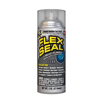 Clear Rubber Spray Sealant 2 oz. by Flex Seal – 2 oz., Rubber, Pack of 12, Model FSCLRMINI