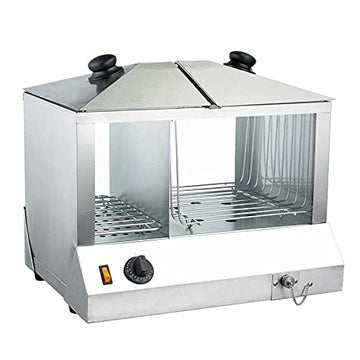 43216 18-INCH HOTDOG STEAMER AND BUN WARMER by Omcan – Stainless Steel, Model 43216 / 40305