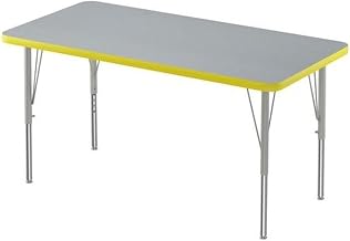 Correll Laminate Activity Tables with Gray Granite Finish A2436TF-REC-15-14-38