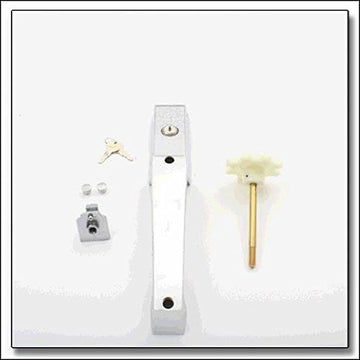 Replacement for Refrigeration Equipment Latch with Key by Kason – Metal, Model 1238C-00004
