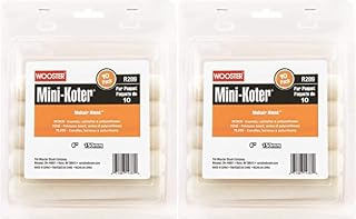 Wooster Genuine 6" Mini-Koter Mohair Blend 2 Sets Of 10-Pack Roller Cover # R289-6-2PK