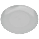 Oval White Platter - 14 1/2" L x 11 3/4" W by HUBERT – Large, Melamine, White, Model 4014-W