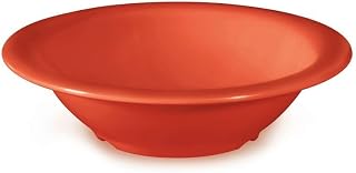 G.E.T. B-127-RO Diamond Mardi Gras Rio Orange 12 Oz. Bowl - 24 / CS
