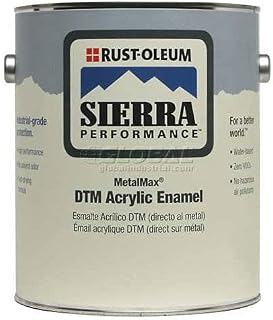 Rust-Oleum Sierra Perf. Metalmax 0 Voc Dtm Acrylic Enamel, Semi-Gloss Tint Base Gallon Can - Lot of 2