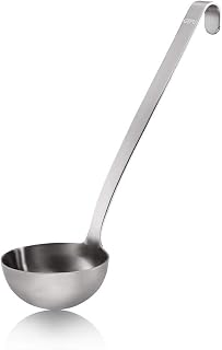 GEFU Soup Ladle Baseline, Spoon, Scoop, Dipper, Stainless Steel, Ø 9 cm, 29100