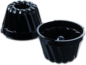 Matfer Bourgeat Exoglass® Kugelhopf Mold, 3 3/4", Pack of 6