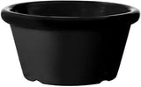 GET S-660-BK Mama Mia Ramekins, 6 Oz, Black, Case of 4 Dozen