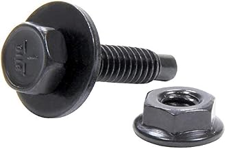 Allstar Performance ALL18560 1.12 in. Body Bolt Kit with Clips - Black44; Pack of 10
