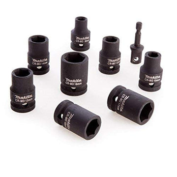 Impact Socket by Makita – 1/2 inch, Metal, Blue, Model B-54645