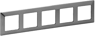 Legrand 754155 vlife 5-way Frame Stainless Steel Grey