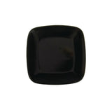 D7SQR-B Square Plate Black Melamine 7"L x 7"W x 3/4"H by Elite Global Solutions – Large, Melamine, Black, Model 848552007371
