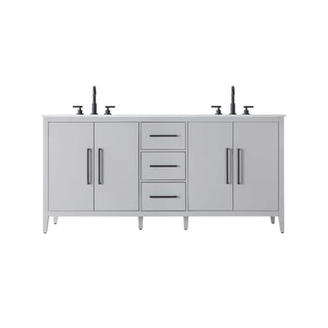 Millie Bathroom Vanity Grey by Lighting Design – Wood, Grey, Model VF29372DGR