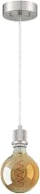 Port Nine Bare G40 LED 2.25 inch Brushed Steel Pendant Ceiling Light