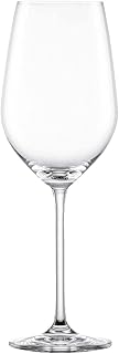 Schott Zwiesel Bordeaux Red Wine Glass Fortissimo (Set of 4), Elegant Bordeaux Glasses for Red Wine, Dishwasher Safe Tritan Crystal Glasses, Made in Germany (Item No. 123682) | Elegant Bordeaux glasses for red wine, dishwasher-safe Tritan® crystal glasses, made in Germany