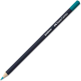 Faber-Castell Creative Studio Goldfaber Colour Pencil, (156), Light Cobalt Turquoise, Single Pencil, for Art, Craft, Drawing, Sketching, Home, School, University, Colouring