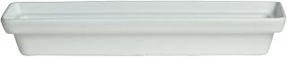 G.E.T. 3.2 qt White Extra Large Rectangular Cast Aluminum China Bowl