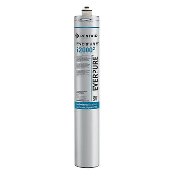 Replacement Ice Maker Quick Connect Filter by Everpure – 1 Count (Pack of 1), 9000.0 gallons, Micro-Pure II (Filter Media), Gray, Model EV9612-22