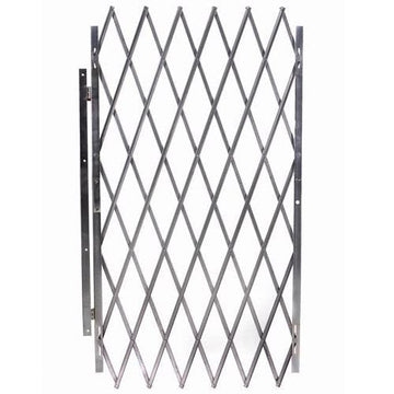 Folding Door Gate by Illinois Engineered Products – Alloy Steel, Gray, Model D49