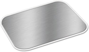 Handi Foil Laminated Board Lid Only for 2061 and 2062 Oblong Container - 500 per case.