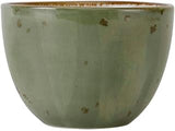 Tuxton Artisan Geode Geode Olive Reactive Natural 12-1/2-Ounce Bouillon, Case of 24, Green; Scratch Resistant; Chip Resistant; Lead & Cadmium Free; Dishwasher, Microwave, Oven Safe