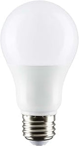 Satco 8.8-Watt LED E26 Light Bulb, 3000K, 25000 Hour Rating, Dimmable, White