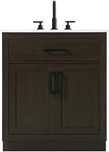 Alden 30" Single Bathroom Vanity in Mocha Brown