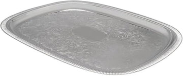 Elegant Reflections Mirror S/S 23-1/2x18-1/2" Tray w/o Handles